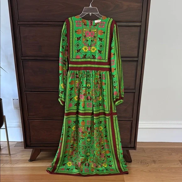 Tory Burch | Dresses | Tory Burch Green Bishop Sleeve Gown | Poshmark Tory Burch | Dresses | Tory Burch Green Bishop Sleeve Gown | Poshmark